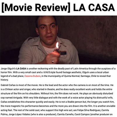 [Movie Review] LA CASA
